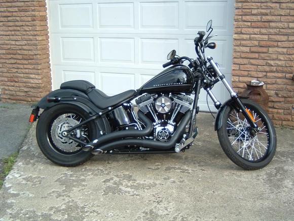 Just got home first run on new tune and pipe. rsd looks great