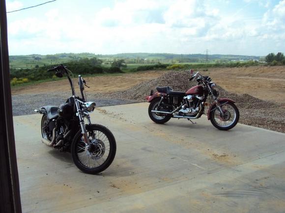 The Train and Iron head....