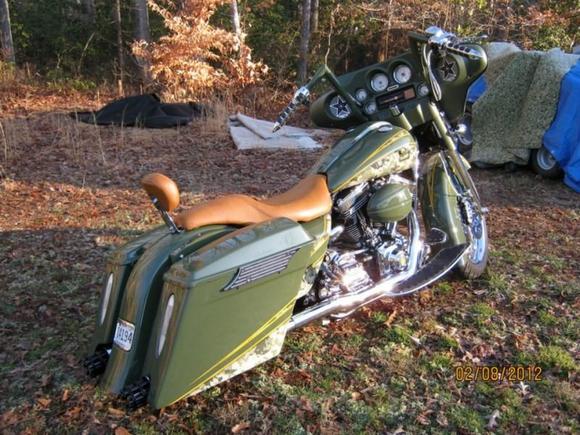 finished rt side... ignore my trash in the background!