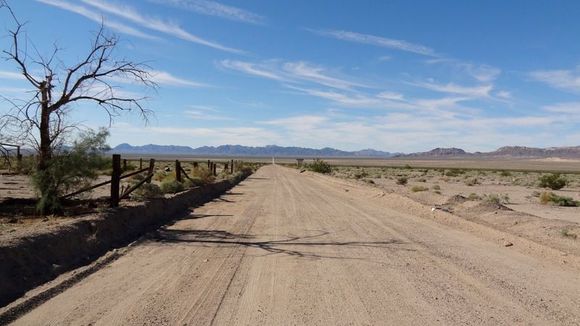 dirt road, rice, ca