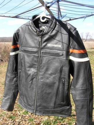 Men's Enthusiast 3-In-1 Leather Jacket - 97070-09VM Back