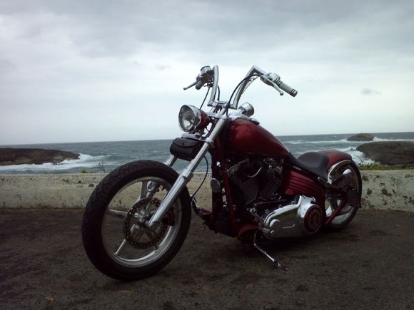 1st ride with new bars