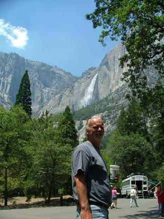 Day 8 Waterfall in Yosemite