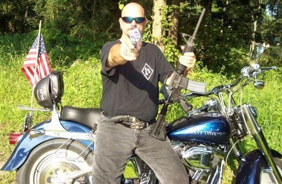 Me with a few TOYS ~ Ruger Super Redhawk .44 Mag with 7 1/2" Barrel ~ Rossi .357 Mag~ BushMaster AR 15 .223/5.56NATO

Damn, that .44 is loaded!!! LoL