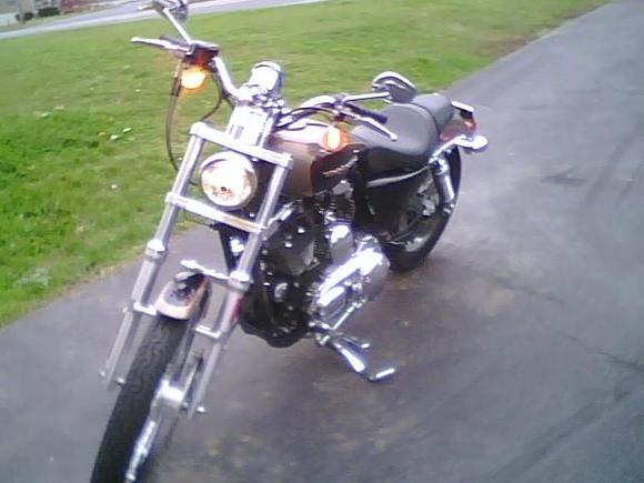 Wide Glide Front End 5 degree rake