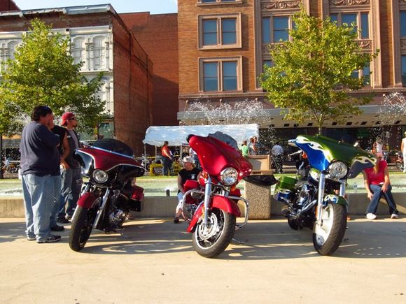 Hot Rods and Harley's in Springfield, Ohio