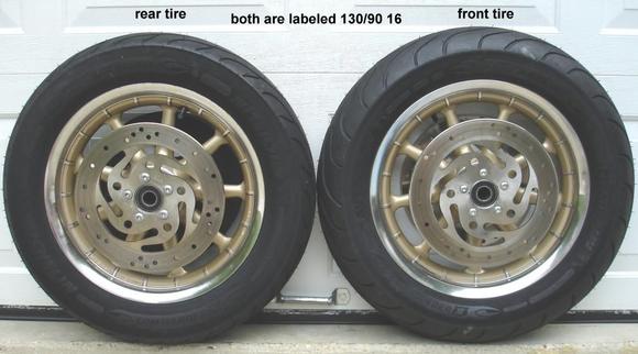 Commander II rear front tire height