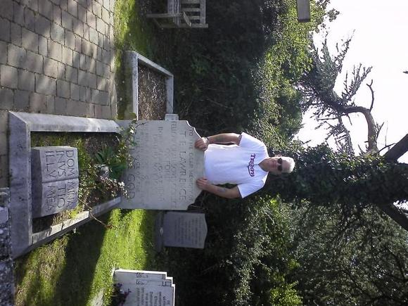 the grave of the lawrence  aka lawrence of arabia