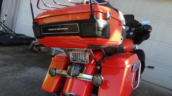 Back side with New LED and smoked lenses.