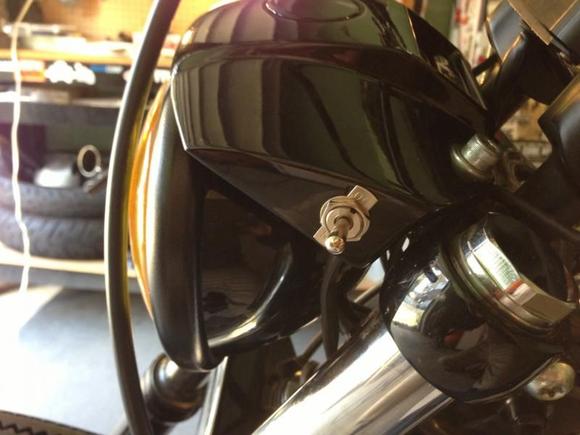 New headlamp switch