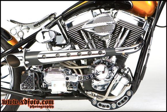 Custom Framed, 113" Ultima powered, 23" Renegades front and rear.......Kiwi Front End.....Sweet