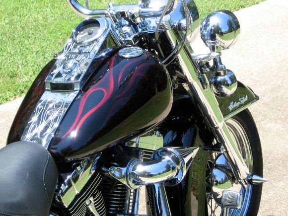 Heritage Right Rear Tank Close Up