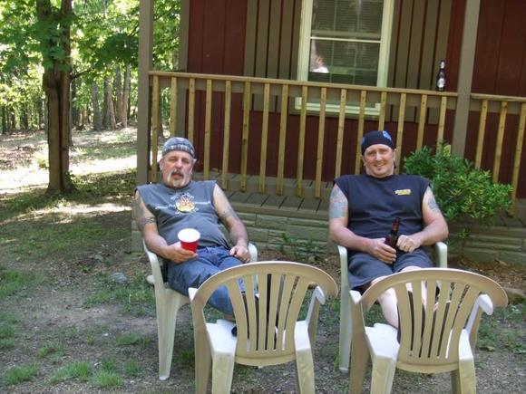 Me and Mendell in the Mountains