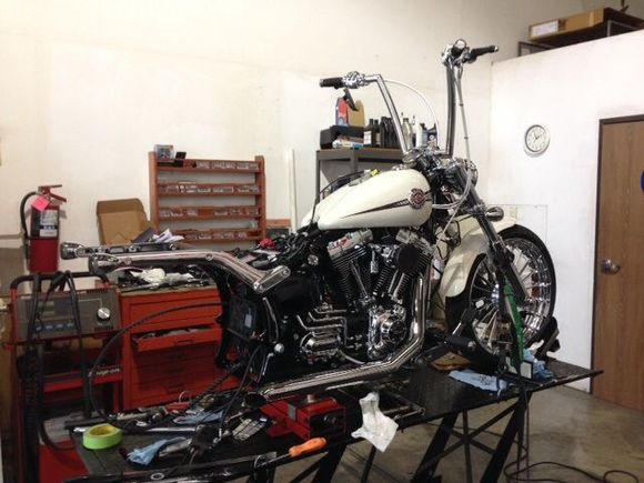 Getting swingarm chromed