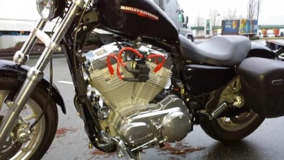 coil, key relocation, wire tuck, new plug wires and tank lift.