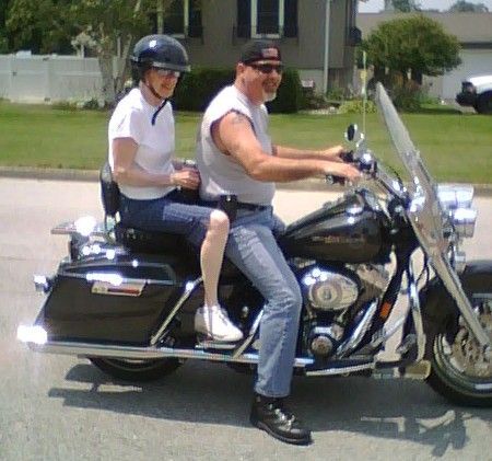 My 78 year old mother's first ride on a motorcycle - ever