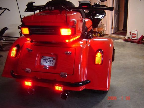 LED Lights on the rear