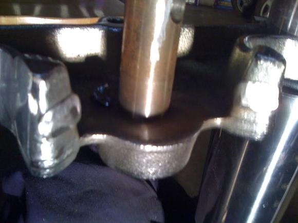 had the cut the neck lock from the new pair (new to me) of forks