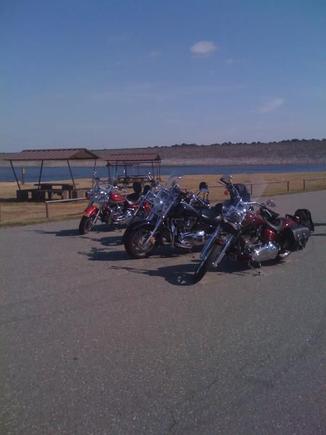 out riding @ lake of the pines
