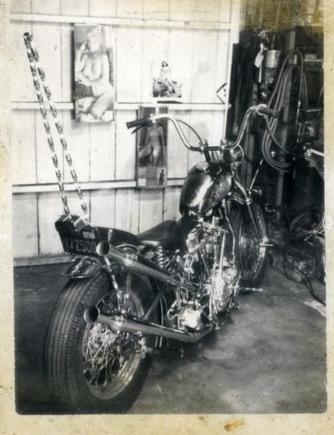 pops' late50's chopper 2