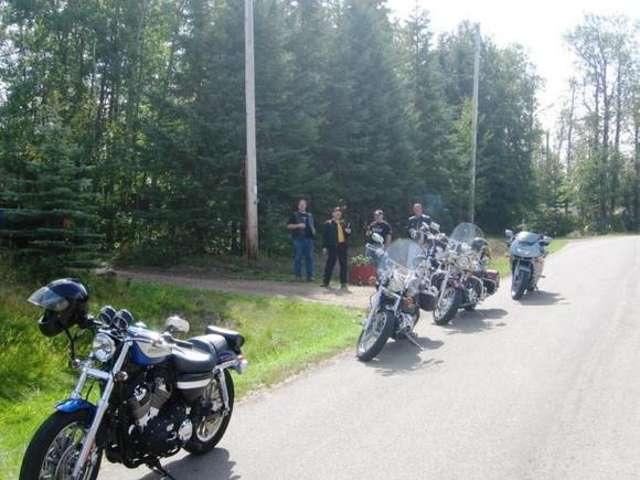 smoke break at Antler Lake northeast of Edmonton.