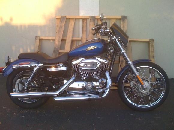 Custom made windscreen
