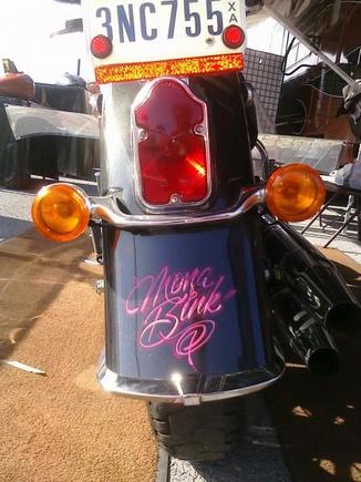 Back fender