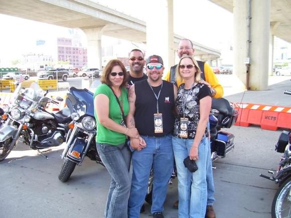 Our little group at the 105th anniversary. I'm the ugly one in the back...