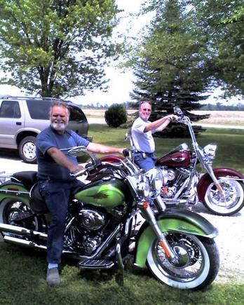 The wifes uncles feelingtheir youth.