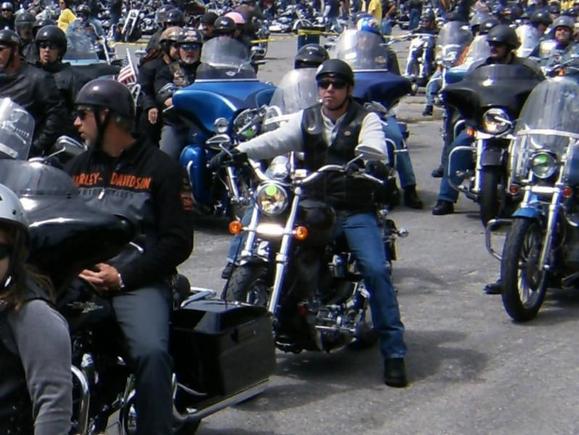 Bikers for Babies Run 2008