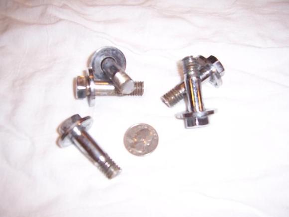 All 5 broken sprocket bolts.