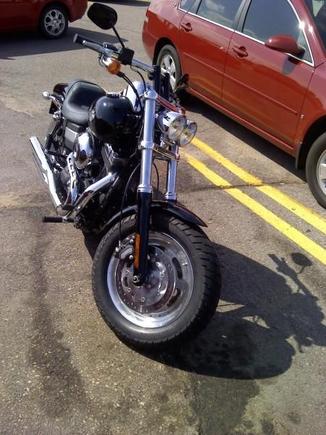 2010 Fat Bob right after purchase