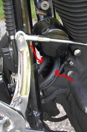 Oil Cooler Hose connections