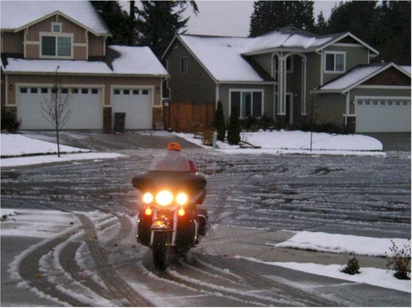 I'll ride anytime I feel like it.