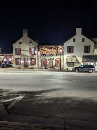 Talbot Inn is a must see on Bardstown. 