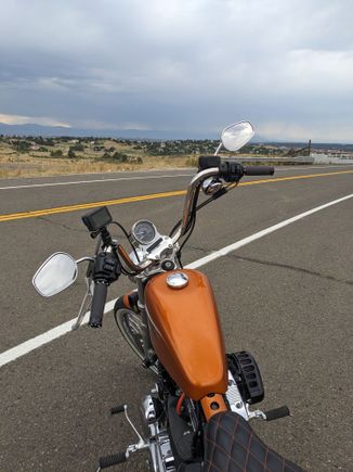 14 Sporty 72 loud and rowdy. Bark is worse than it's bite but sure is a blast to ride.