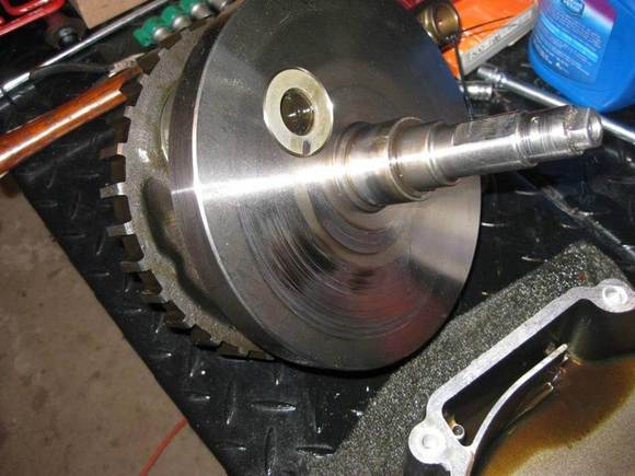 Scissored wheel asm and burn marks, rode 250 miles home from Milwaukee with these, thought it was the chain tensioners worn again....