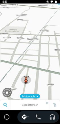 No, street names aren't blurred normally!