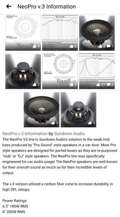 Anybody tried Sundown audio speakers, these looked interesting .