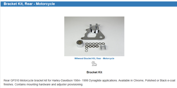 Dyna bracket.
