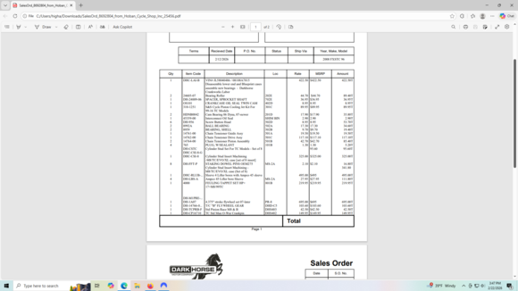 They said 4-5 week turnaround