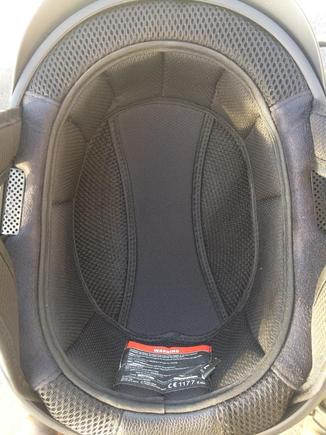 Ample padding throughout the interior provides comfort and functionality.