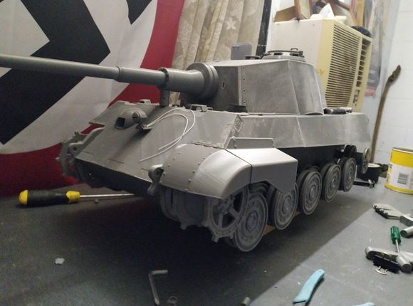 Just a blu tack fit up of some parts 