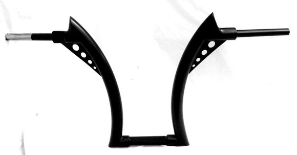 Best Looking Bars to me, I'm not into apes, but these are sick!!! gonna be made custom to my comfort, the pull were gonna measure the height 14" seems good, and the angle etc....than Powdercoating and Chrome Tips