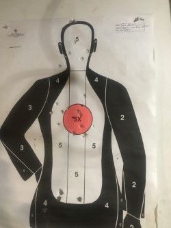 if you shoot, you can tell the 9mm-.50 cal, I'm BEST with my 1911 .45!!!!!!