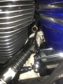 I cleaned the o2 holes, blew them w compressed. air, to ensure new sensors had a clean home....