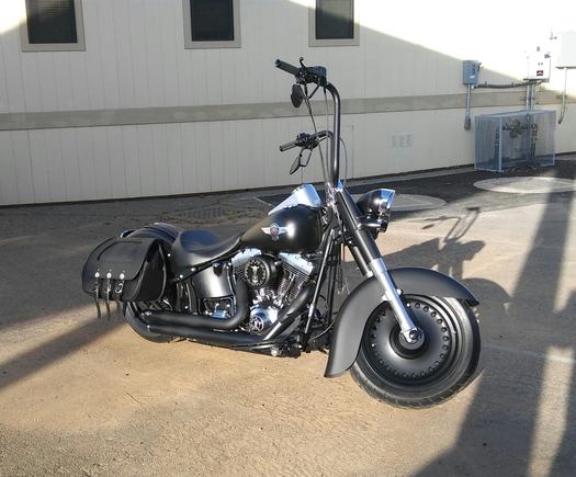 rode to the VA.  Getting there was way more enjoyable than being there