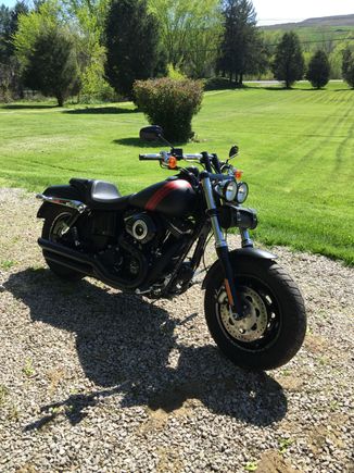 Added Rush Slip ons and black heat shields almost immediately.