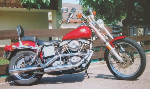 My 1983 FXWG as i first got her back in 98'