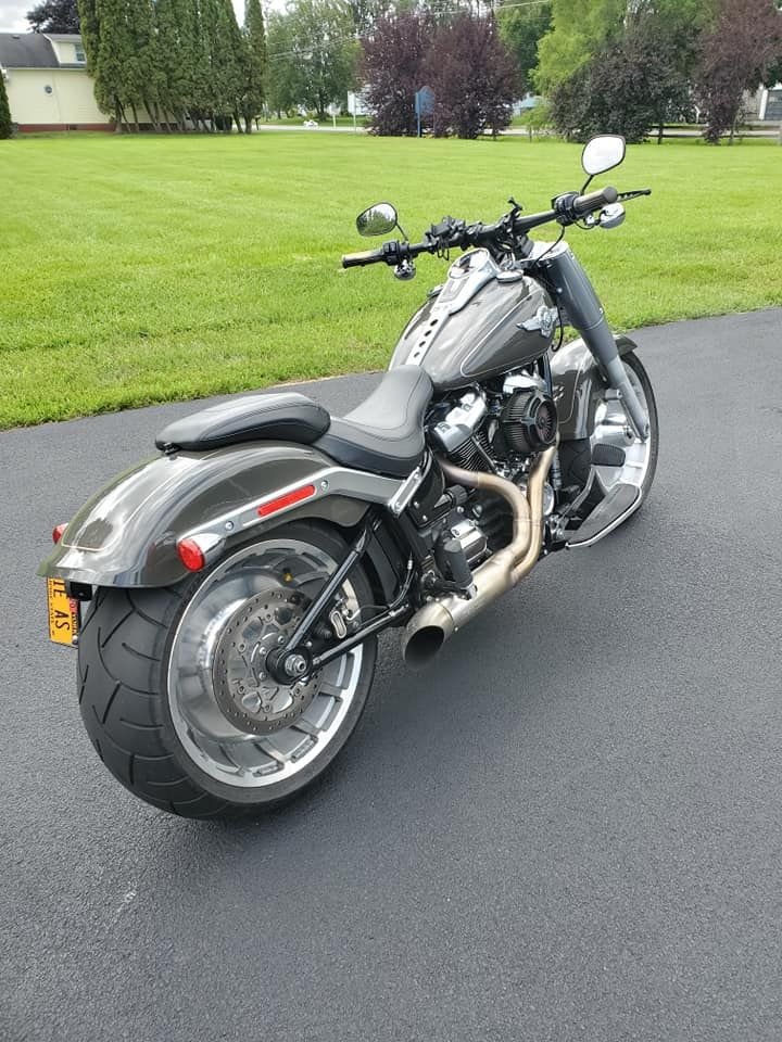 2018 fatboy exhaust